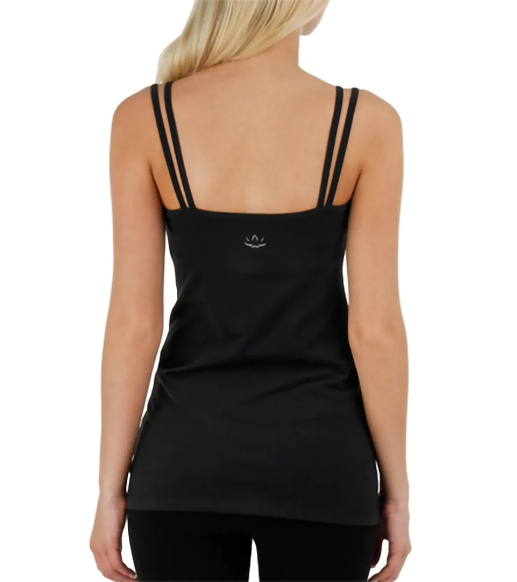 Beyond Yoga Women's Long Double Strap Cami