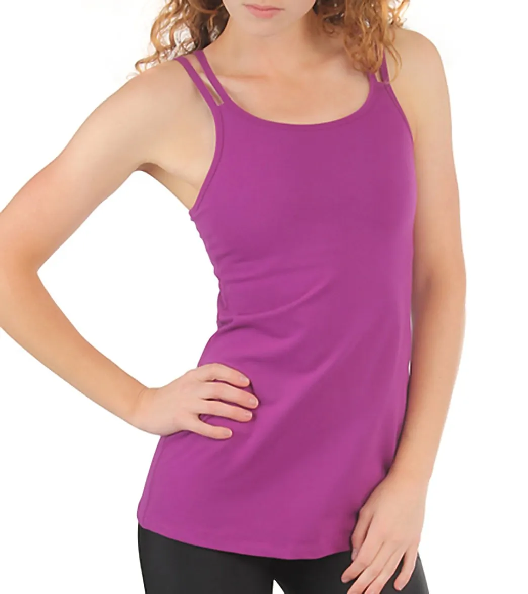 Beyond Yoga Women's Long Double Strap Cami