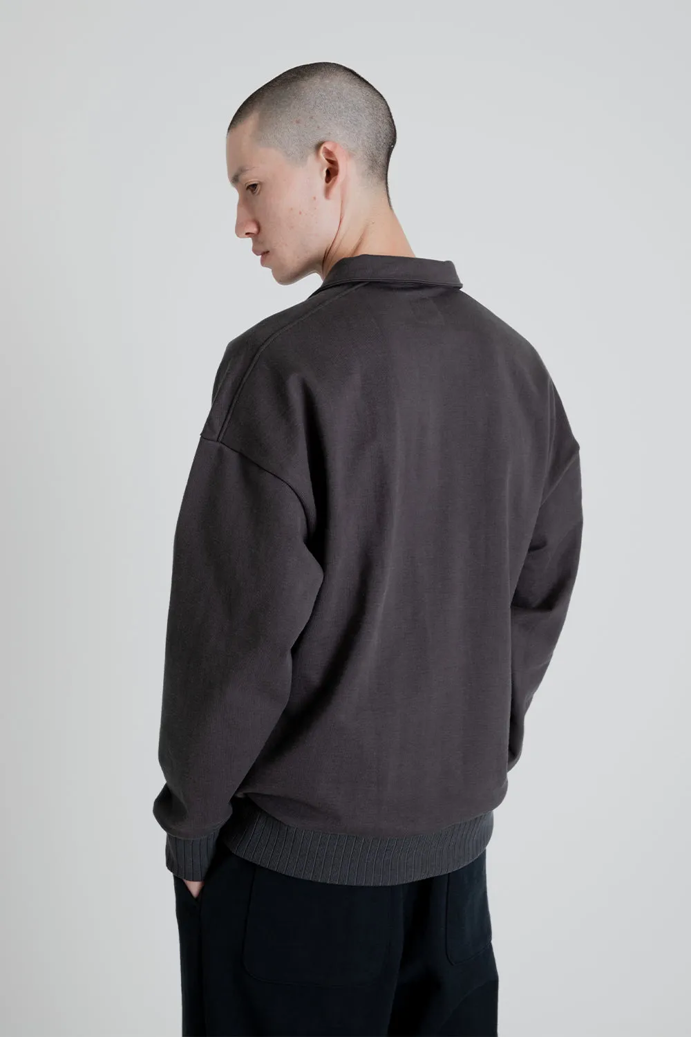 Dotsume Sweat Owners Polo - Ink Black