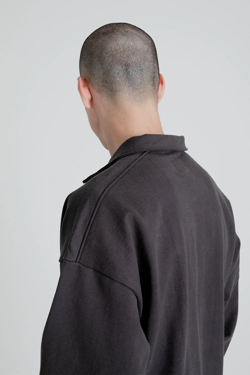 Dotsume Sweat Owners Polo - Ink Black