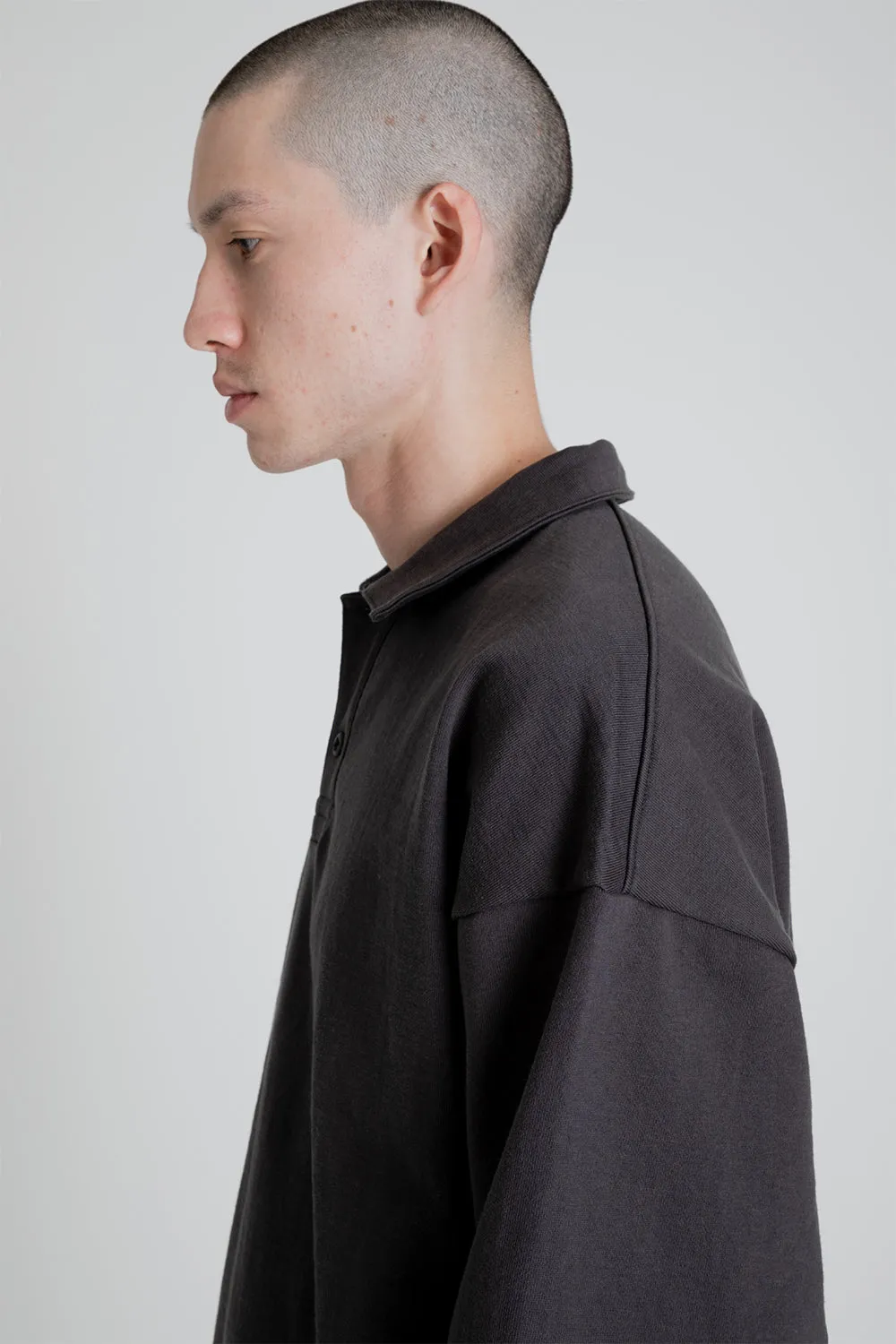 Dotsume Sweat Owners Polo - Ink Black