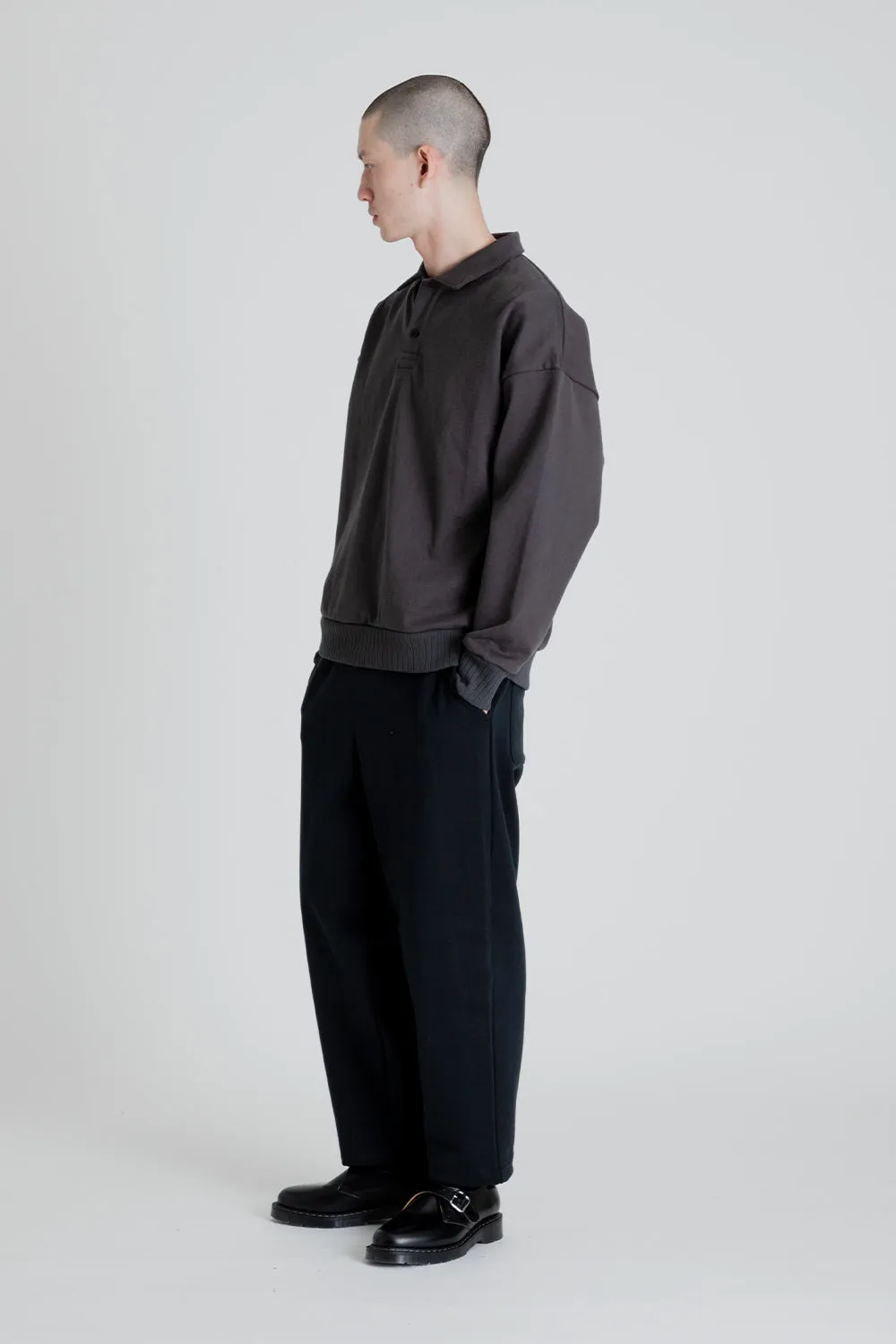 Dotsume Sweat Owners Polo - Ink Black