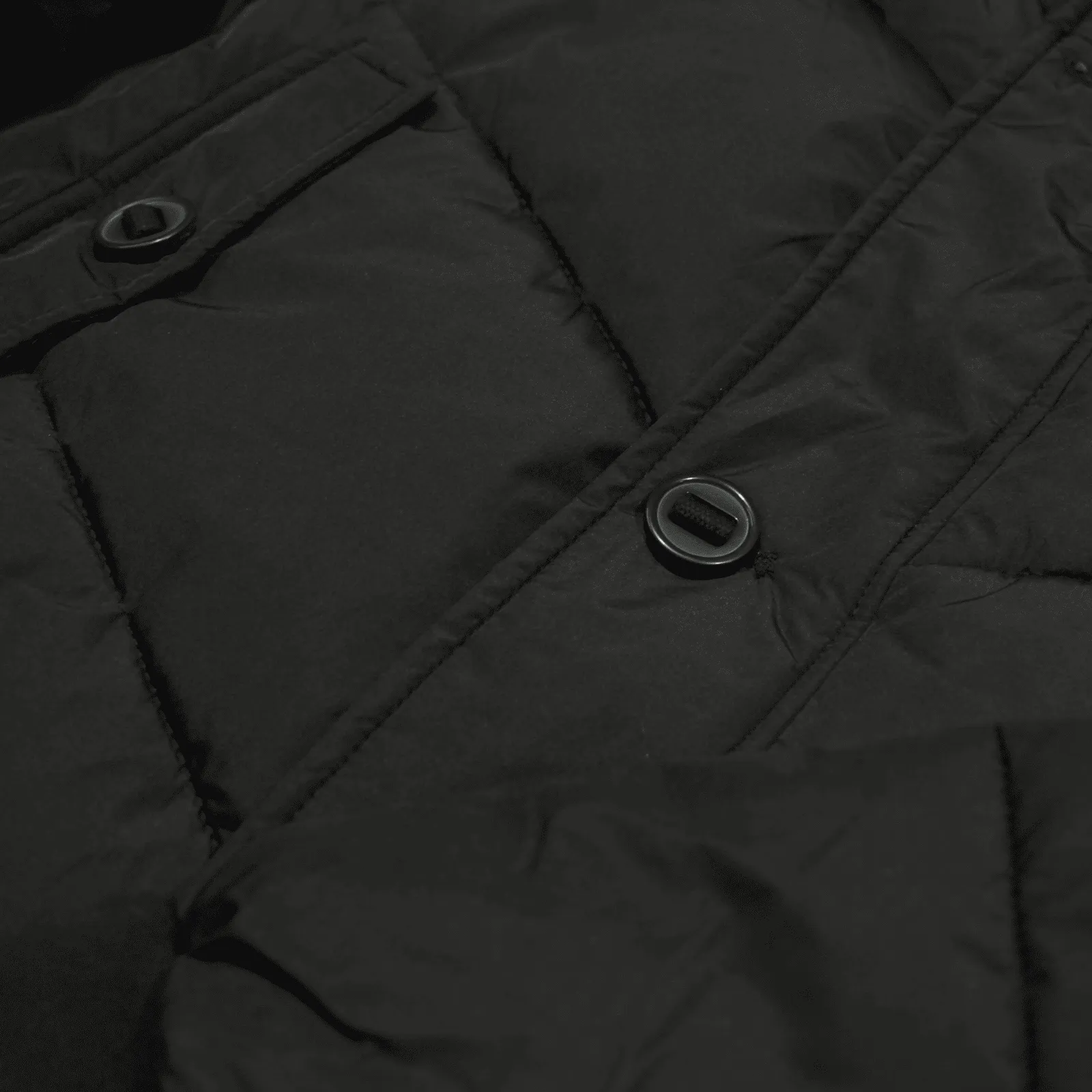 FERAUD Insulated Parka Jacket Black Mens M