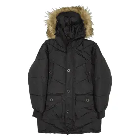 FERAUD Insulated Parka Jacket Black Mens M