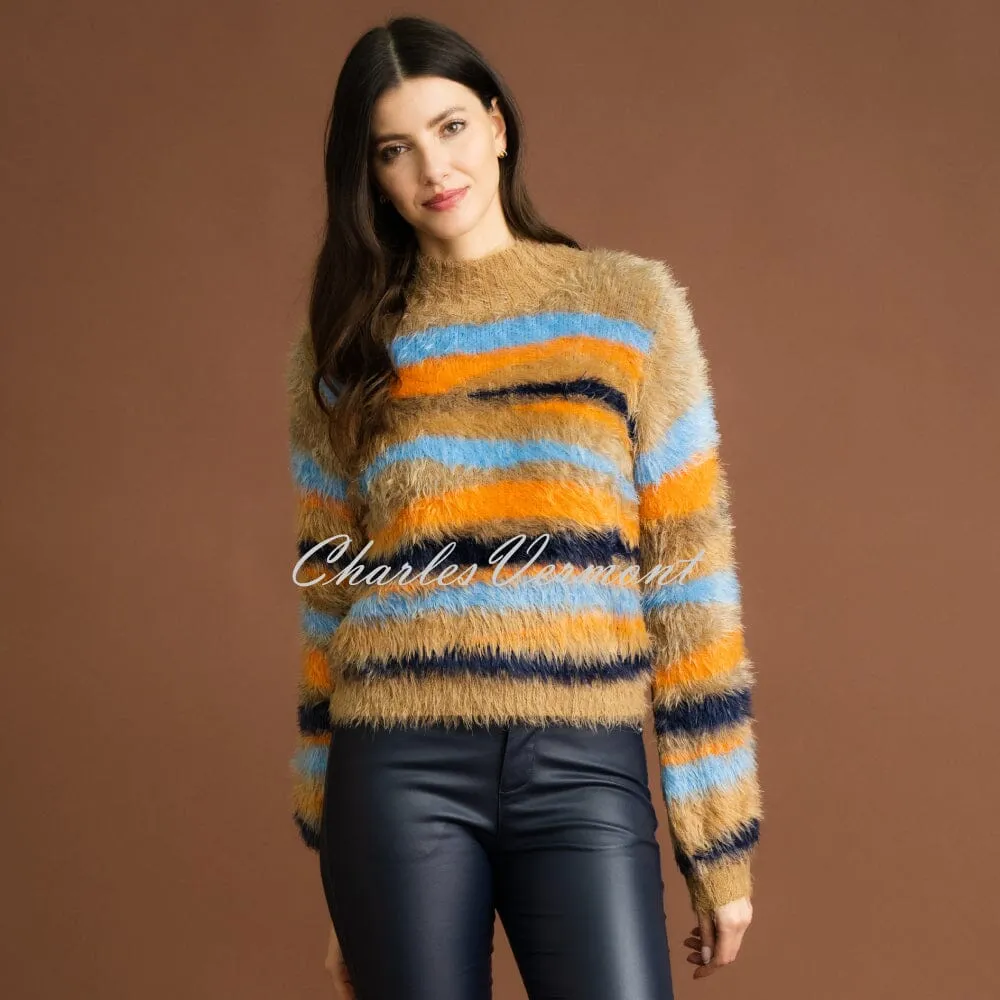 Marble Sweater - Style 7133-209 (Light Tobacco / Multi)