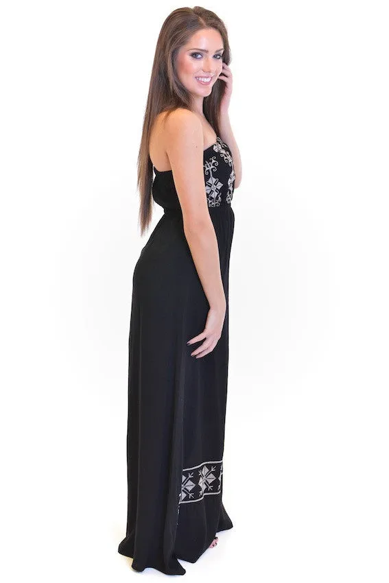 Meet Me At The Beach Maxi - Black