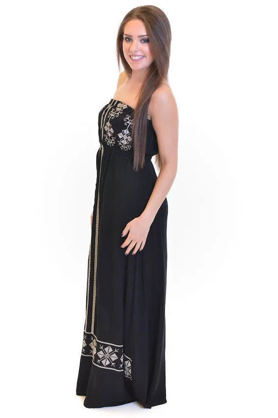 Meet Me At The Beach Maxi - Black