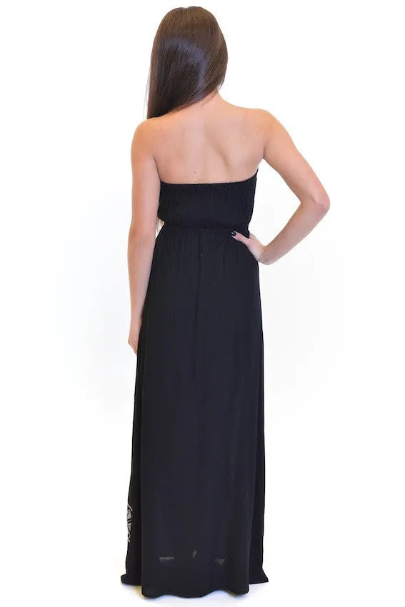 Meet Me At The Beach Maxi - Black