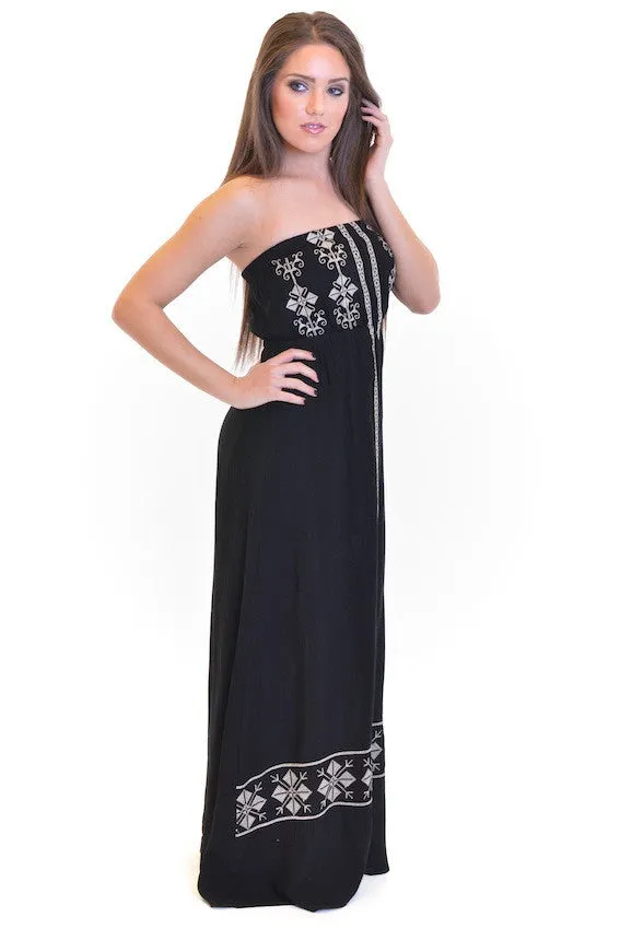 Meet Me At The Beach Maxi - Black