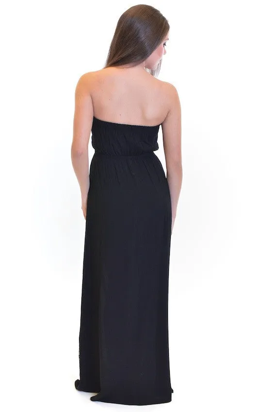 Meet Me At The Beach Maxi - Black