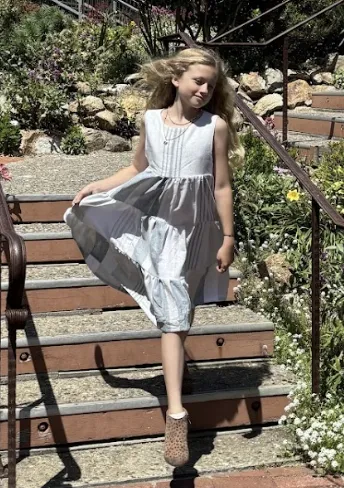 Trinity Dress in Sea Salt