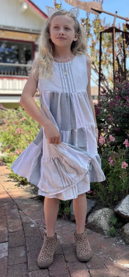Trinity Dress in Sea Salt